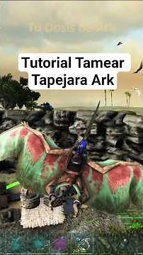 Como Tamear Tapejara Ark