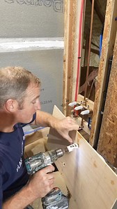 Cement board install around plumbing #DIY #tile #plumbing #homeimprovement #bathroomremodel #bathroomremodelingteacher | Bathroomremodelingteacher