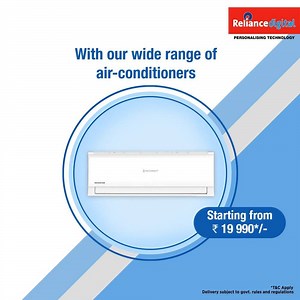 17K views · 24 shares | Don't let this heatwave get the better of you. Get the best in class ACs from Reliance Digital. Order now on www.reliancedigital.in and avail our fastest and safe delivery service (from a store near you). T&C Apply. Delivery subject to govt. rules and regulations. | Reliance Digital | Facebook