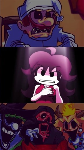 FNF Mario Madness Christmas Ending Cutscene #fnf #animation #fnfanimation