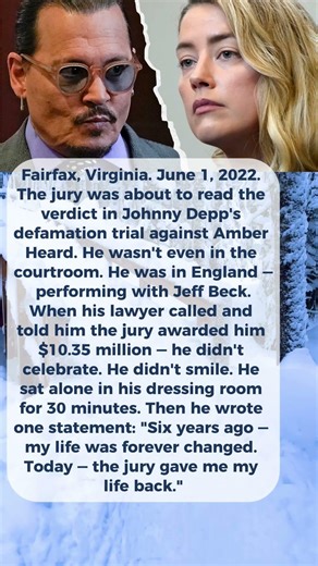 What Johnny Depp Did the Day the Jury Read the Verdict Will Destroy You#hollywood