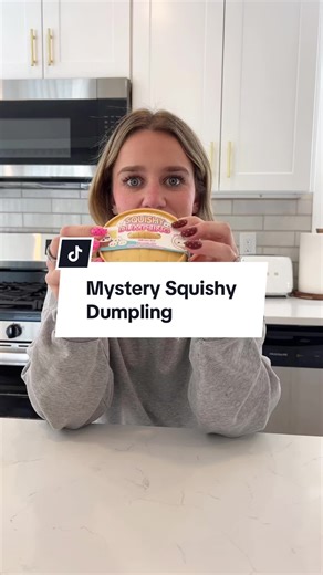 Unbox the squishy surprise Dumpling!! These hard-to-find Dumplings are now on TikTok shop!! #Squishy #sensorytoy #easterbasket #fidgettoys #squishydumplings