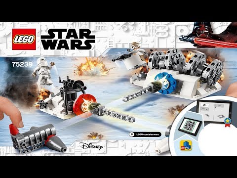 LEGO instructions - Star Wars - 75239 - Action Battle Hoth™ Generator Attack