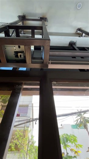 One Click Entry! Remote Glass Sliding Gate Installed