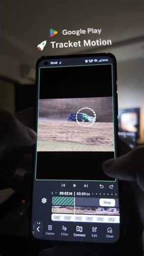 Testing my motion tracking video editor app for Android using video from: martinplesnik IG
