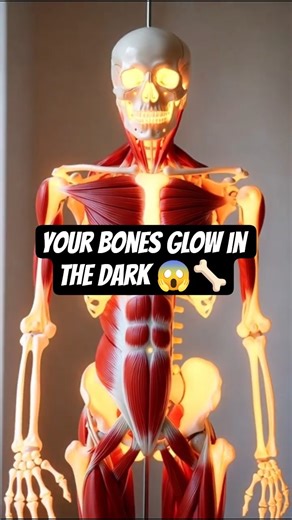 Your Bones Glow in the Dark… Right Now 😱🦴 3D Biophoton Secret Revealed