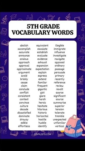 Vocabulary Words For Class 5th. #grammer #vocabulary @NewDictionaryWords2027
