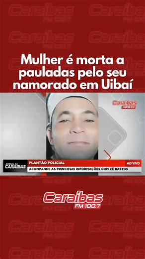 CARAÍBAS FM 100,7 on Instagram: "Um novo caso de feminicídio registrado na região de Irecê, nesta segunda-feira (29/12) chocou a todos. Maria Isabel, de 40 anos, foi espancada e morta a pauladas, em Uibaí, pelo seu então namorado. O assassino suspeito, identificado como Ermenilton Pereira Lima, de 36 anos, estava em uma relação de apenas dois meses com Maria Isabel. Ermenilton vivia em Uibaí e Maria Isabel em Sobreira. Segundo informações um desentendimento entre o casal se iniciou enquanto os d