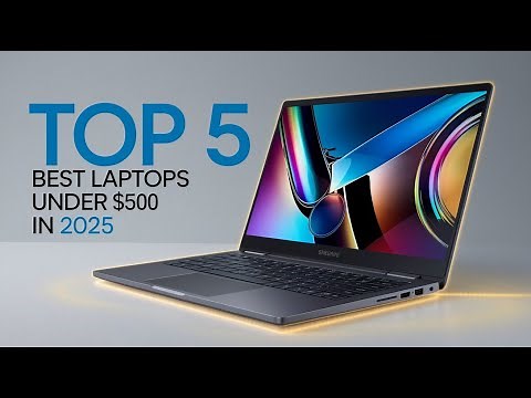 Top 5 Best Laptops Under $500 in 2025: Affordable Power for Every Task