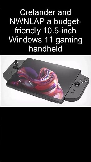 Crelander & NWNLAP Handheld Gaming PC Is The BEST Option For Windows 11 Gaming