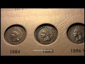 Complete Indian Cent Collection in Dansco Album with KEY DATES