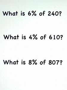 Basic Percentage Hacks! | Math Tricks Tutorial