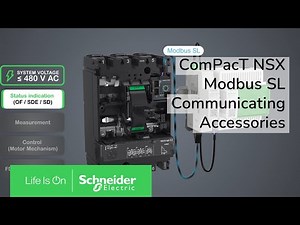 How to Select and Install Modbus SL Communicating Accessories - New Installation ComPacT NSX