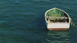 Boat Bobbing Waves Open Sea Windy Stock Footage Video (100% Royalty-free) 13922849 | Shutterstock