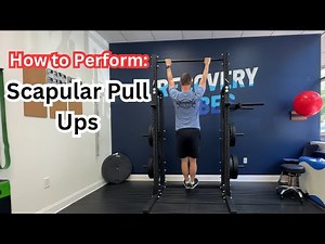 How to Perform: Scapular Pull Ups