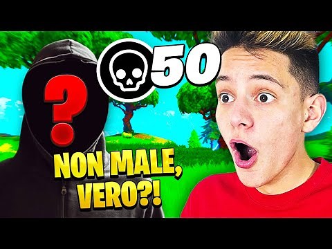 GIOCATORE MISTERIOSO fa il PROVINO e BATTE il RECORD DI KILL! 😱 Fortnite Provini Cap