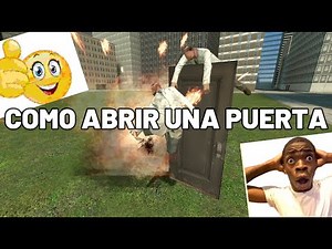 Como abrir puerta en gmod tutorial