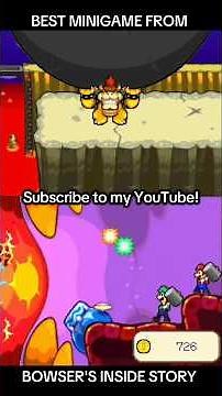 Best Minigame in Mario & Luigi: Bowser's Inside Story!