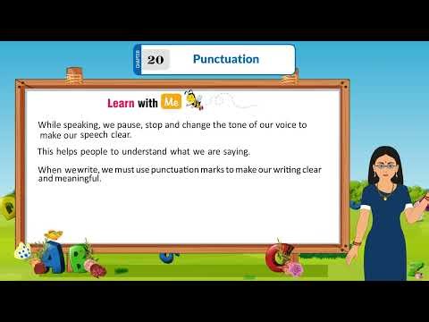 Ch-20 Punctuation | Easy English Grammar | Class 2