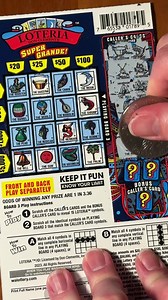 58K views · 633 reactions | $20 Loteria Super Grande scratch ticket 011 and 010 double feature with massive win! | Big Win Winter on FB | Facebook