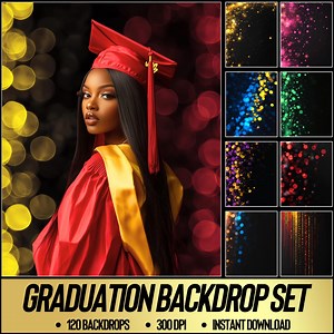 120 Graduation Digital Backdrops for Grad Photography | Graduation Background for Grad Banner, School Graduation, & Senior Portrait Photo - Etsy Australia