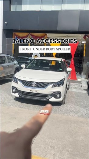 Baleno front Under Body spoiler ￼ #balenoaccessories ‪@ppcarvlogs‬