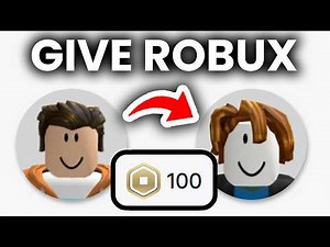 How To Give People Robux In Roblox - Send Robux To Friends