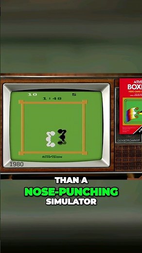 Boxing from Activision on Atari Only a NOSE-PUNCHING Simulator? 🥊🥊