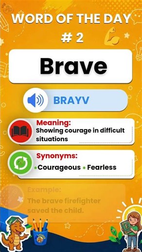 Are You BRAVE Enough? | English Word of the Day #002 for Spoken English