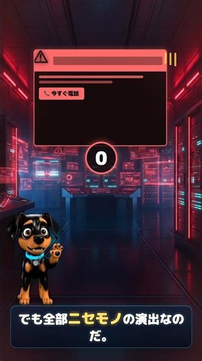 「ウイルス感染」の偽警告に注意！サポート詐欺の手口と対処 #shorts