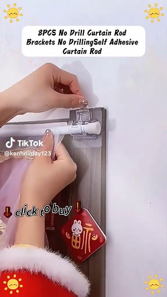 Easy-to-Install Curtain Rod Hooks for Home Use