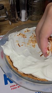 84 reactions · 21 comments | Miranda's first time making Coconut Cream Pie. It was absolutely delicious and didn't last long 不  | Monica Foster | Facebook