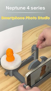 Ever 3D printed something to help with your #photography? We printed a smartphone photography studio that can do 360° photography on miniatures. 3D printing can be very helpful for photographers and filmmakers, such as tripod, lens hood and camera grip. For those who constantly lose their lens caps, they can always 3D print a custom-made one that fits! Printed with: ELEGOO #Neptune4 3D printer Smartphone photography studio: https://cults3d.com/en/3d-model/tool/smartphone-photo-studio-for-3dbench