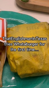 So I tried this thing called ‘Whataburger’ for the first time… #IndependenceDay #ThatEnglishmanInTexas #Texas #OliPettigrew #Texan #burger #cheeseburger #whataburger #tastetest | Oli Pettigrew