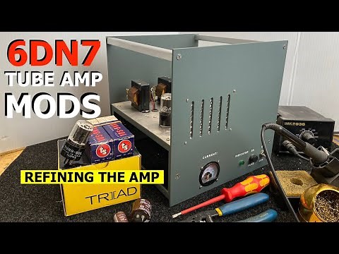 6DN7 tube HiFi amplifier mods and FAQ. PART 2 // Trying to make it sound even better!