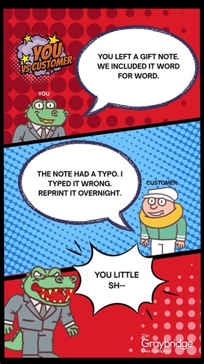 You vs Customer! - The Note