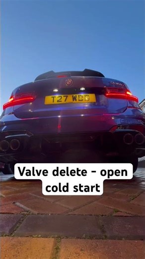 G20/G21 BMW 330e B48 Exhaust Valve Delete Comparison Standard Exhaust