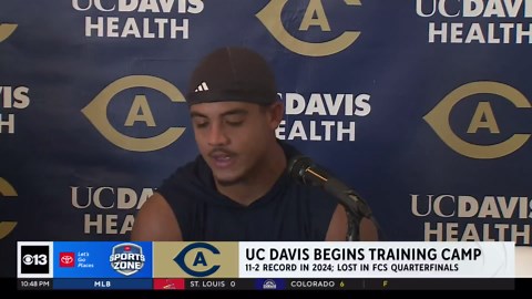 UC Davis Aggies football team kicks off 2025 training camp