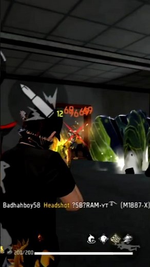 8 Kill Streak in FF Training Ground | Pro Aim#Short#ytshort#freefiremax