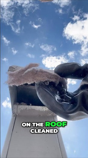 Dryer Vent Cleaning: Annual Maintenance For Safety! #shorts