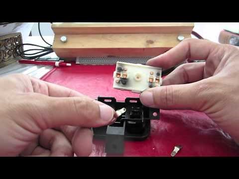 1991 Miata Restoration window switch