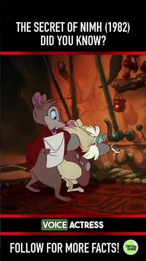 Did you know THIS about THE SECRET OF NIMH (1982)? Fact 3