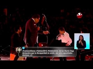 Adrián Martín Vega - Que Bonito, Teletón Chile, Estadio Nacional 28/11/2015