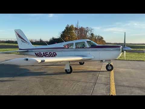 This is what a Piper Comanche 400 sounds like at idle