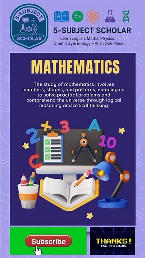 Introduction to Mathematics | Learn Maths in Seconds