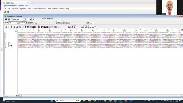 Easiest Way to Create FASTA Files & Perform Multiple Sequence Alignment on Mac | BioEdit + MEGA Tut.