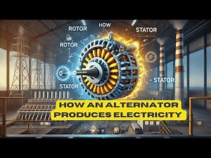 How an Alternator Produces Electricity ⚡ | Explained with 3D Animation & Industry Visit