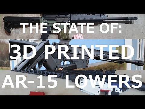 State Of 3D Printed AR-15 Lowers With HoffmanTactical, IvanPrintsGuns and SpookyDev