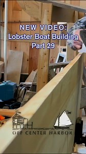 69K views · 645 reactions | How to Build a Wooden Boat, Plank-on-Frame Lobster Boat, Part 29-Trunk & Cabin Sides Members are watching this NEW video today at Off Center Harbor… Peter installs the sides of the pilot house and trunk cabin | OffCenterHarbor.com | Facebook