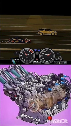 supra mk4 engine animation 😈